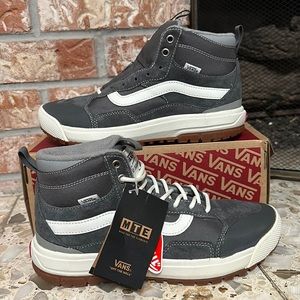 Vans ultraRange Exo hi pewter drizzle ultra Cush women’s size 5